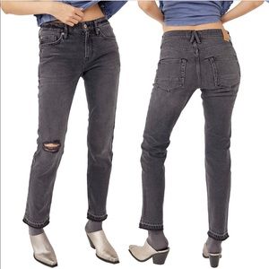 Free People We the Free Slim Boyfriend Jeans